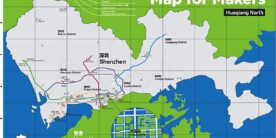 خريطة شنتشن خريطة صناع